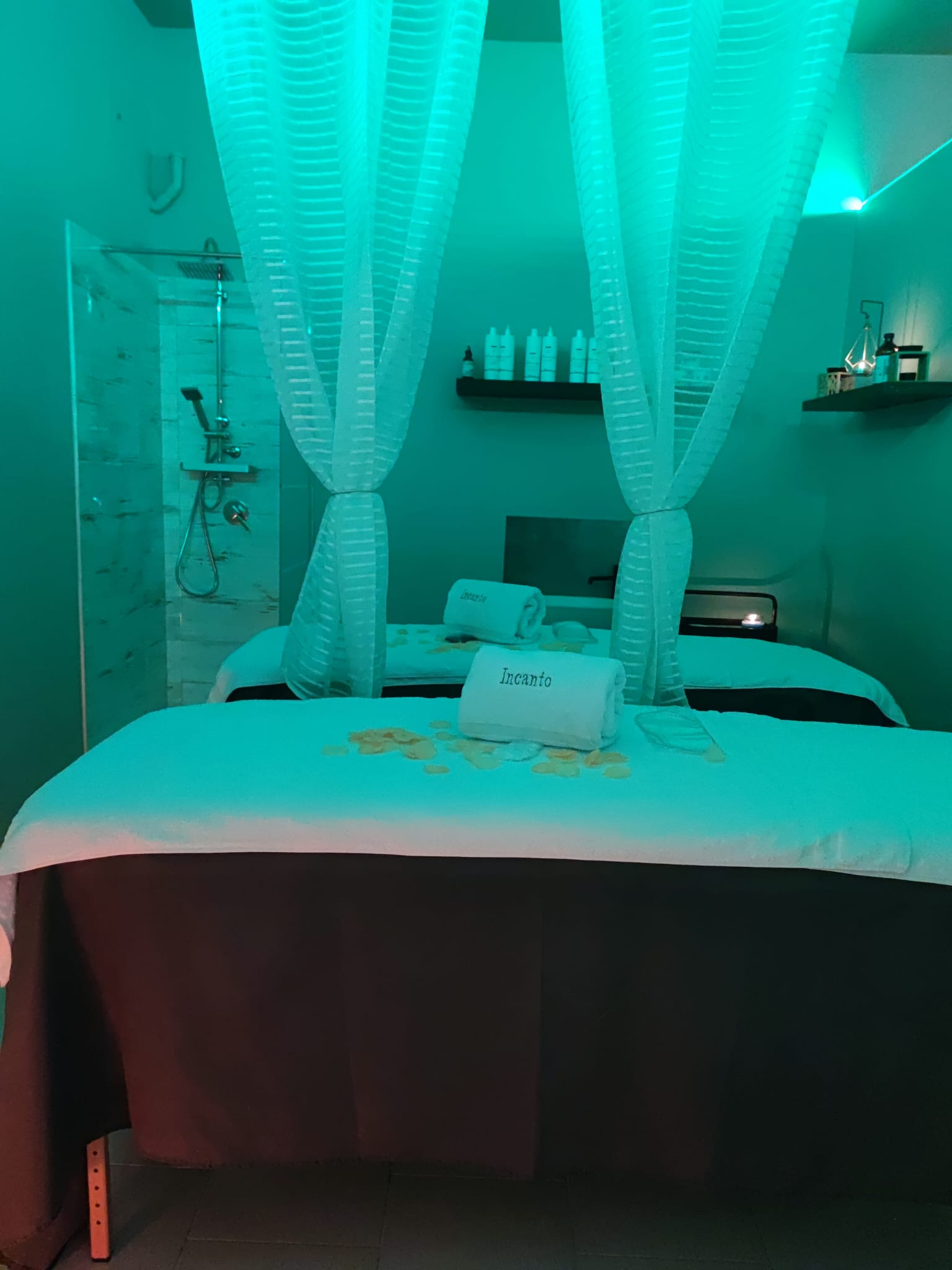 Cabina massaggi di coppia